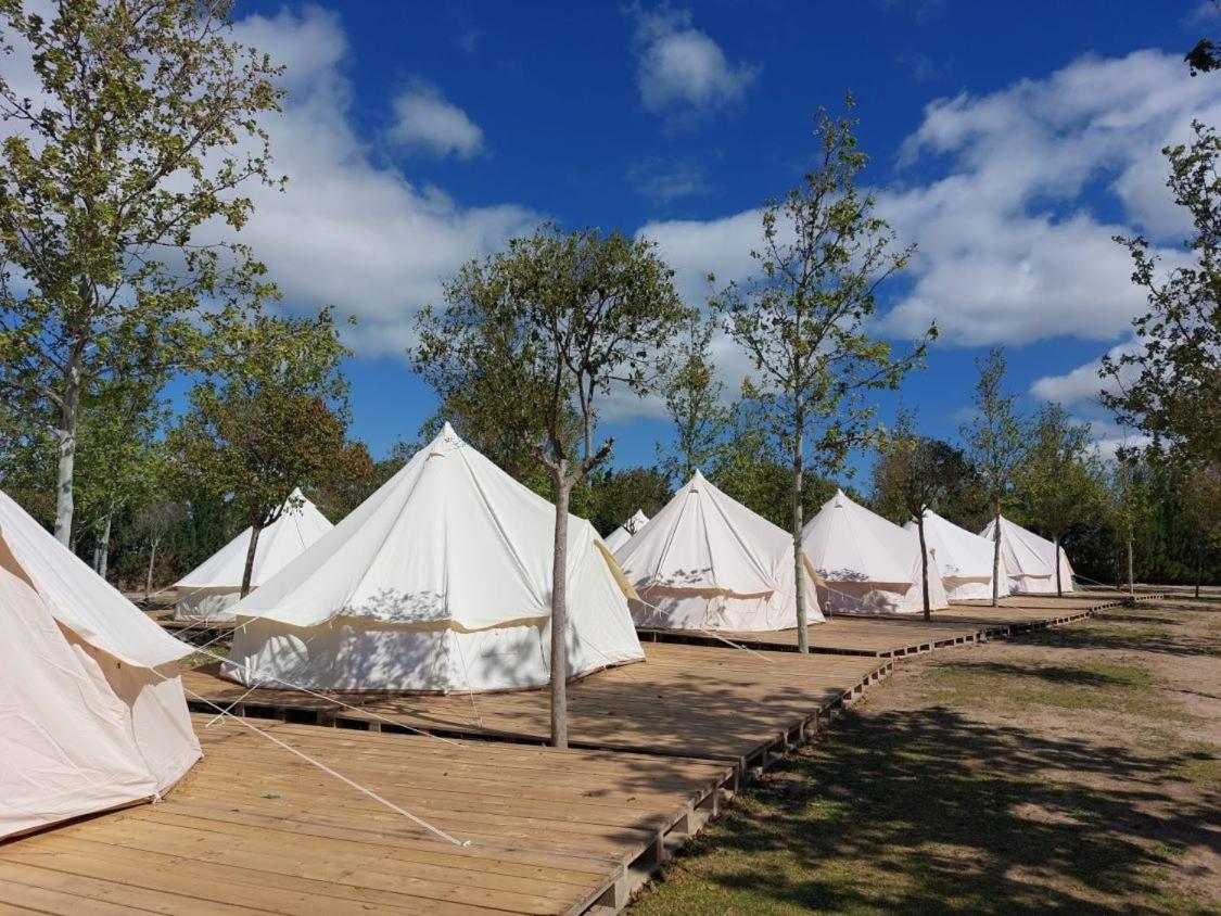 Bungalows Zaragoza Camping Exterior foto