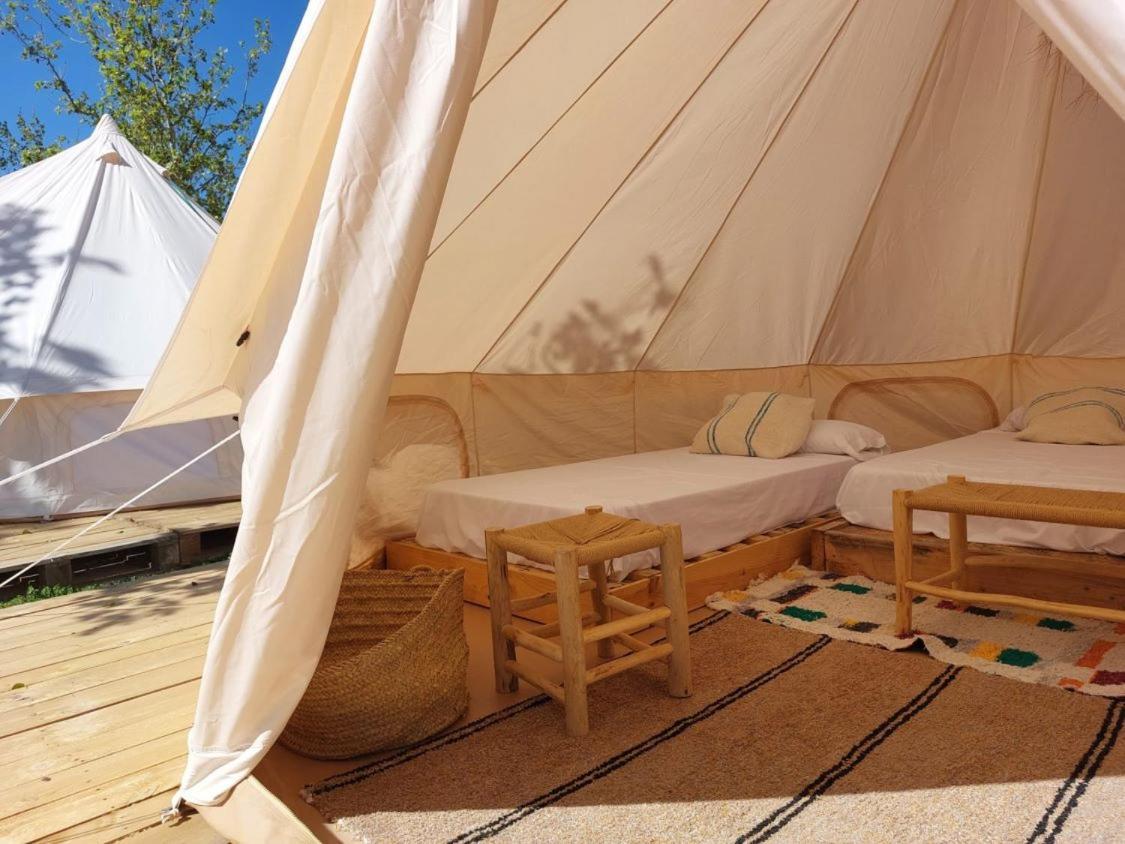 Bungalows Zaragoza Camping Exterior foto
